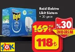 RAİD ELEKTRO LİKİT SİSTEM 30 GECE RAİD ELEKTRO LİKİT SİSTEM 30 GECE